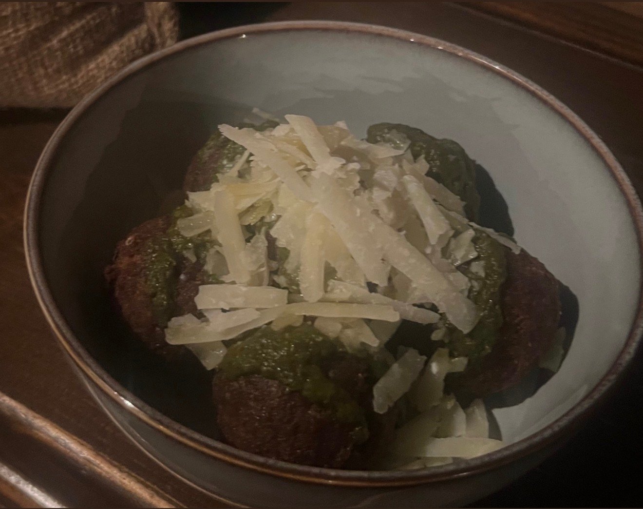 Old Meatballs Friarielli